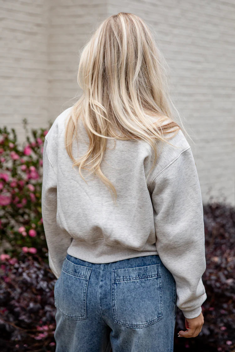Heather Grey Pullover